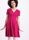 polka lady saloon, dots of roses, Dresses, Red